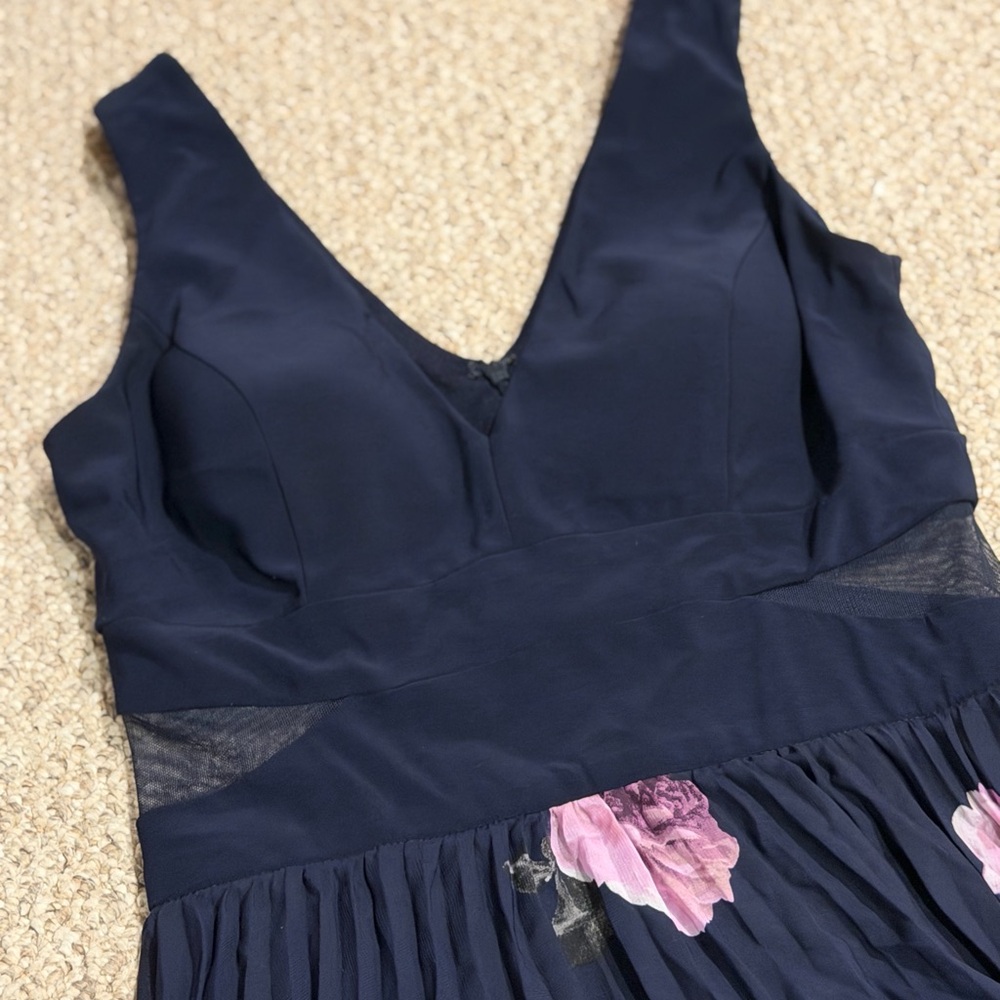 X by Xscape Navy Dress (Navy)